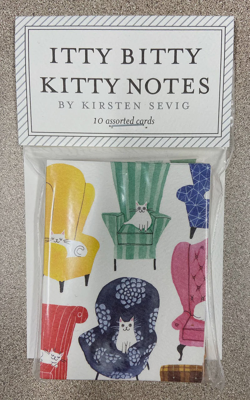 Itty Bitty Kitty Notes (10 Gift Enclosure Cards)