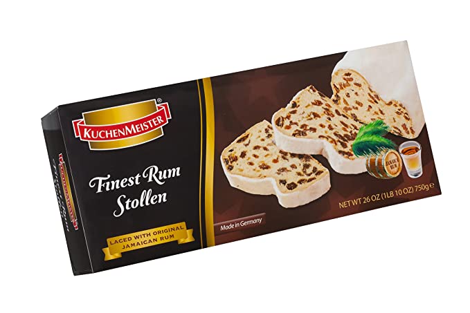 KuchenMeister Rum Stollen Box, Large, 26 oz.
