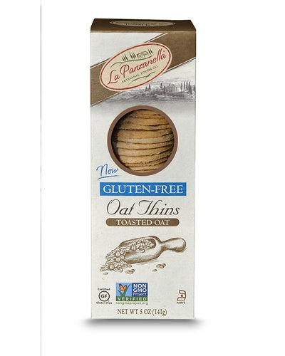 La Panzanella Gluten Free Thins, Toasted Oat, 5 oz.