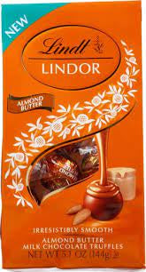 Lindt Lindor Truffles, Almond Butter, 5.1 oz.