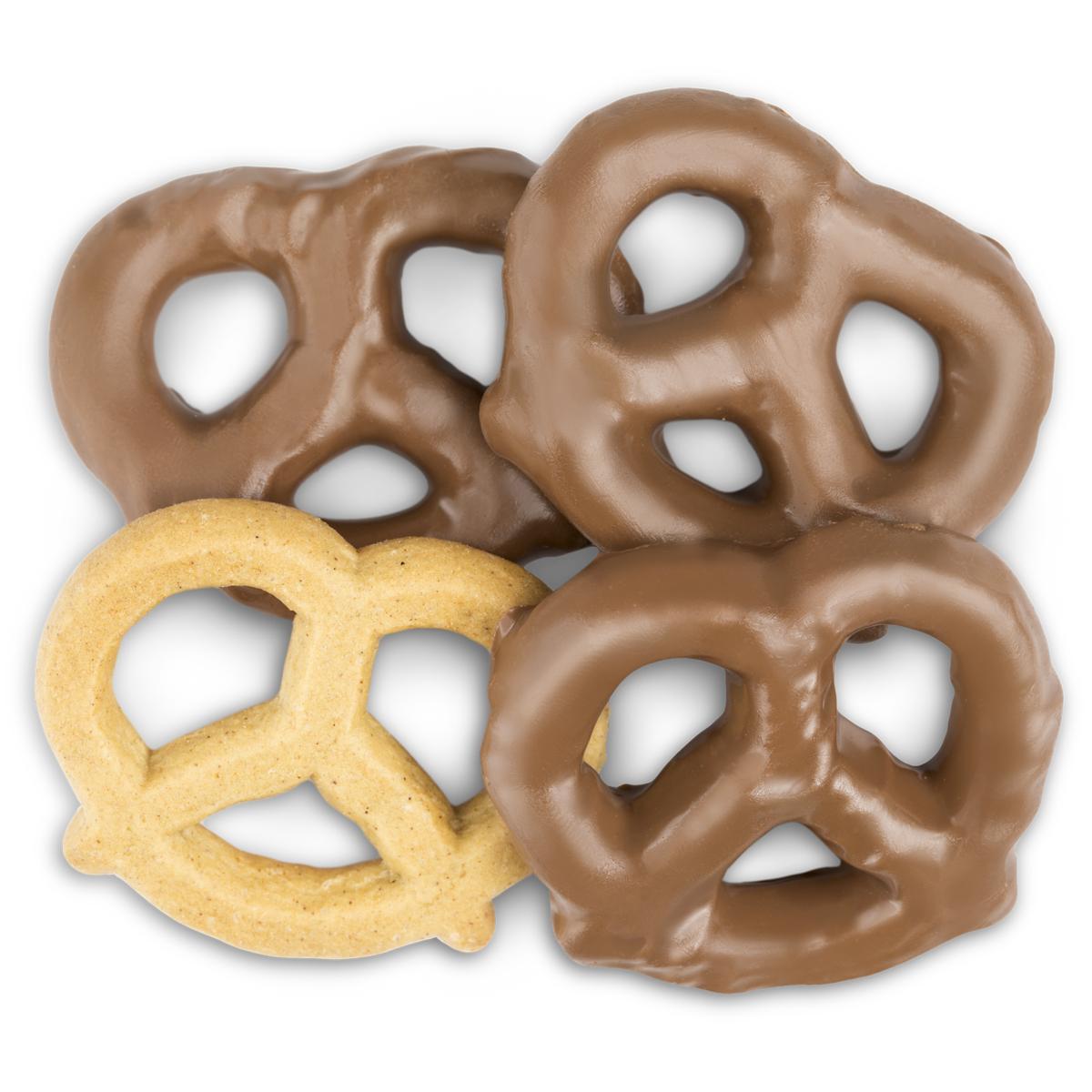 Albanese Milk Chocolate Cinnamon Graham Pretzels, 1/4-lb. bag