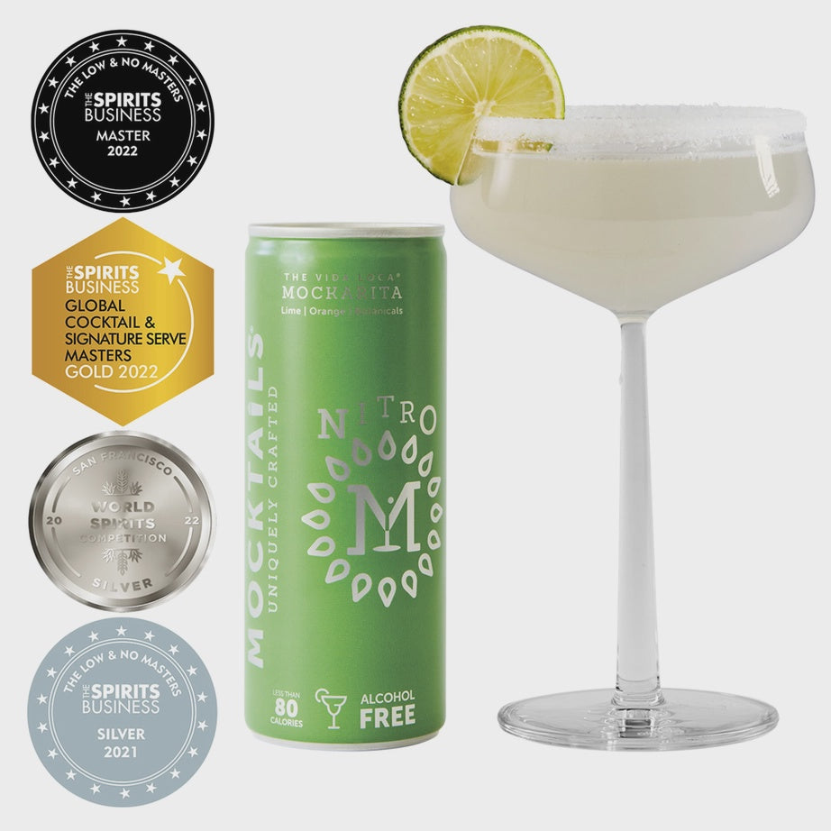 Mocktails Mockarita, 6.8 oz. Nitro can