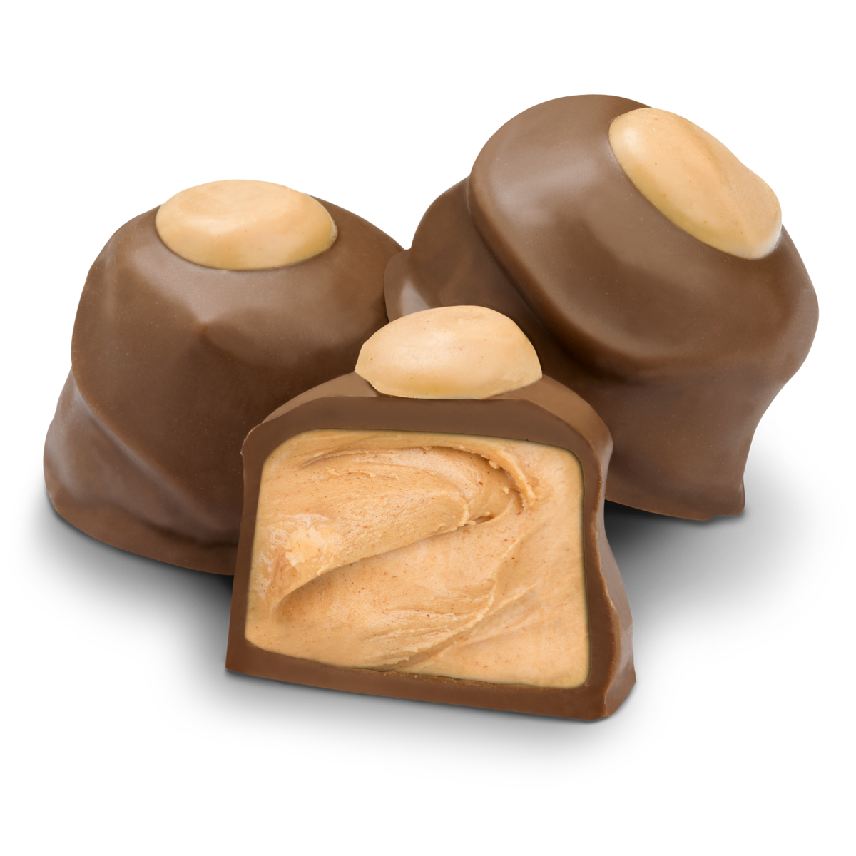 Albanese Milk Chocolate Peanut Butter Buckeyes, 6-pc. bag