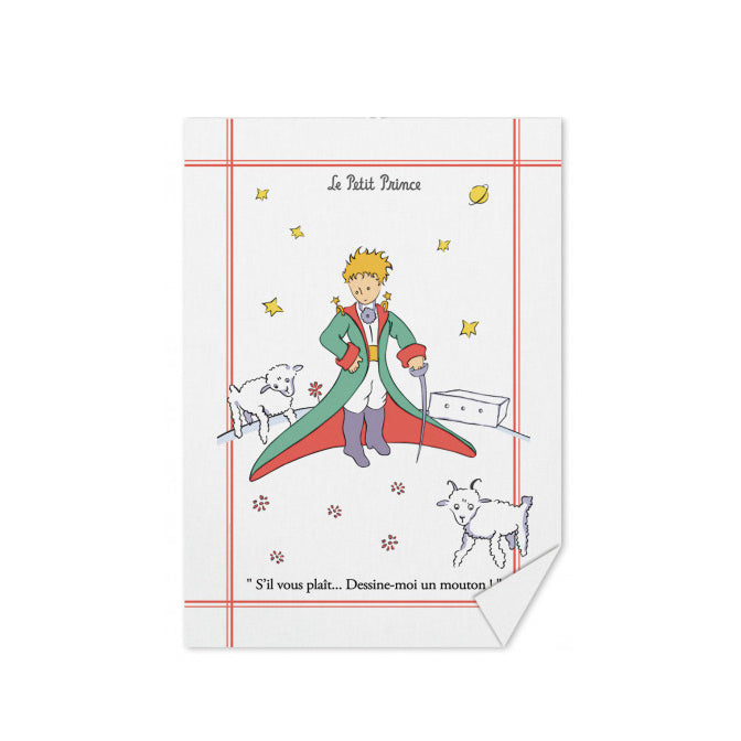Le Petit Prince and Sheep Dish Towel