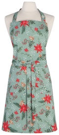 Poinsettia Chef Apron