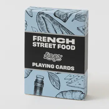 French Street Food Playing Cards