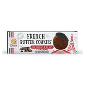 Pierre Biscuiterie Butter Cookies with Dark Choc & Sea Salt