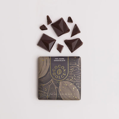 Cocoa Dolce 70% Dark Chocolate Bar, 1.4 oz.