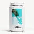 Something & Nothing Cucumber Soda, 12 oz.