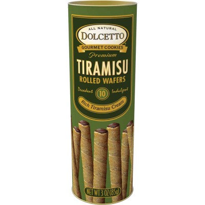 Dolcetto Tiramisu Rolled Wafers