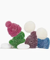 Albanese Snow Day Gummies (Super Sour: Grape, Watermelon, Blue Rasp, Green Apple & Pineapple), 1/4-lb. bag