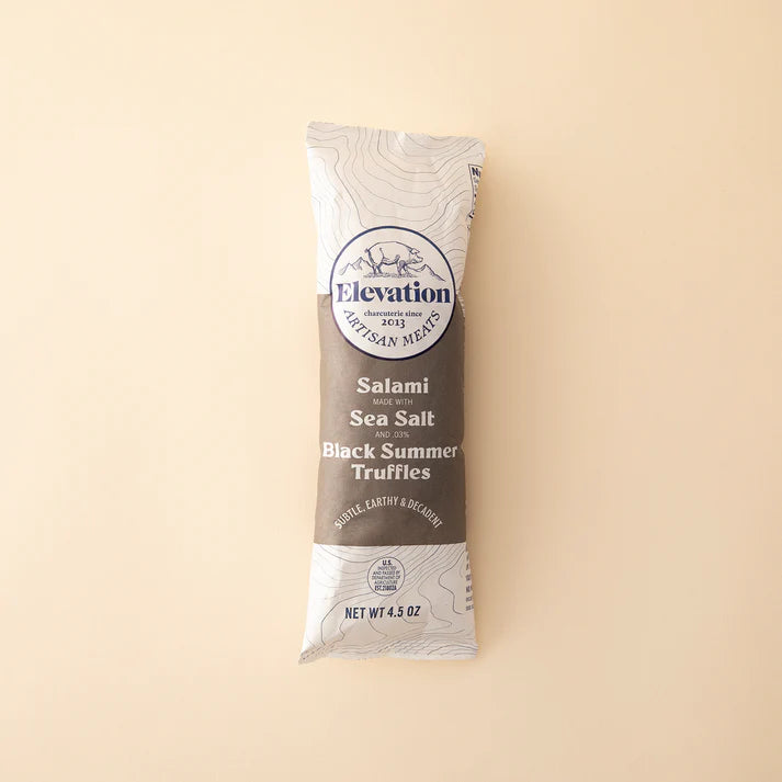 Elevation Black Truffle Salami, 4.5 oz.