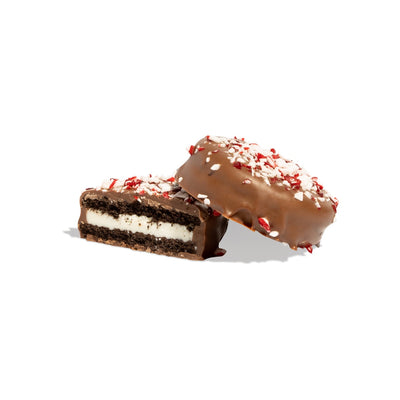 Albanese Candy Cane Crush Milk Chocolate Double Stuffed Cookies