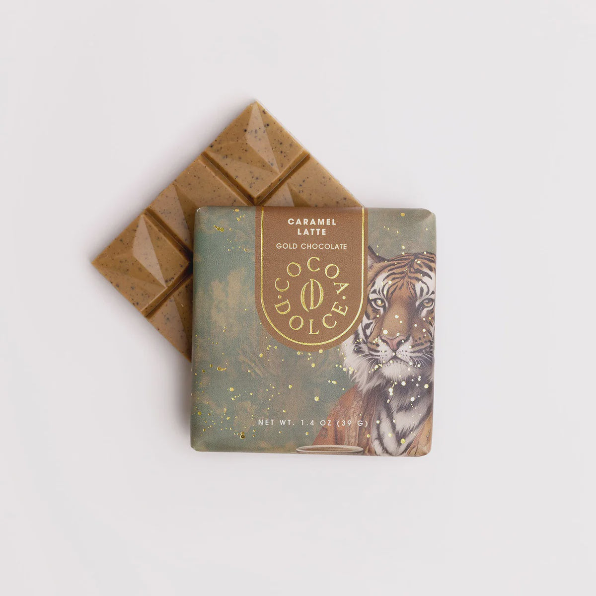 Cocoa Dolce Gold Chocolate Caramel Latte Bar, 1.4 oz.