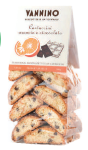 Forno Vannino Orange & Chocolate Cantuccini, 7 oz