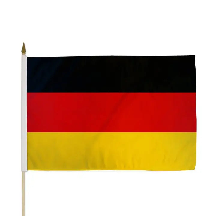 German Flag, 12" x 18"