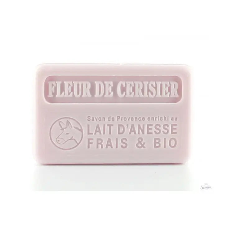 Fleur de Cerisier (Cherry Flower) - French Soap with Organic Donkey Milk, 100 gr