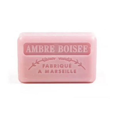 Ambre Boisee (Woody Amber) - Marseille Soap with Organic Shea Butter, 125 gr