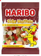 Haribo Suesse Waffeln, 175g