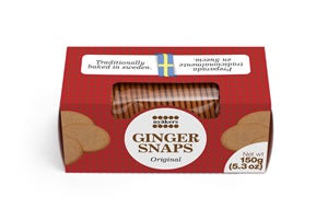 Nyakers Original Ginger Snaps, 5.3 oz