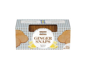 Nyakers Lemon Ginger Snaps, 5.3 oz