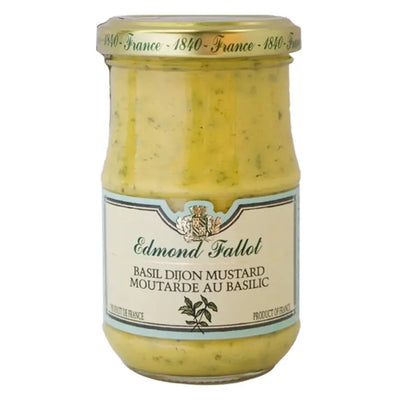 Edmond Fallot Basil Dijon Mustard, 7.2 oz.