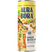 Aura Bora Ginger Lemon Sparkling Water, 12 oz.