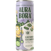 Aura Bora Lavender Cucumber Sparkling Water, 12 oz.