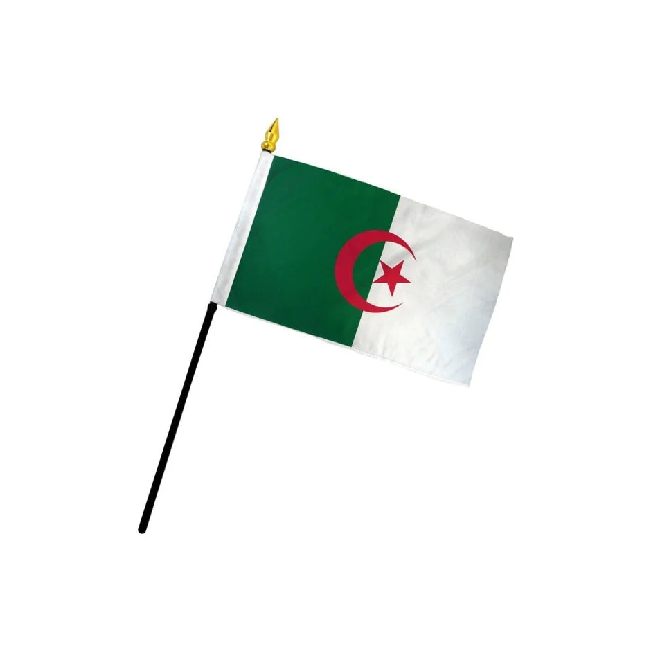 Algerian Stick Flag, 4'x6'