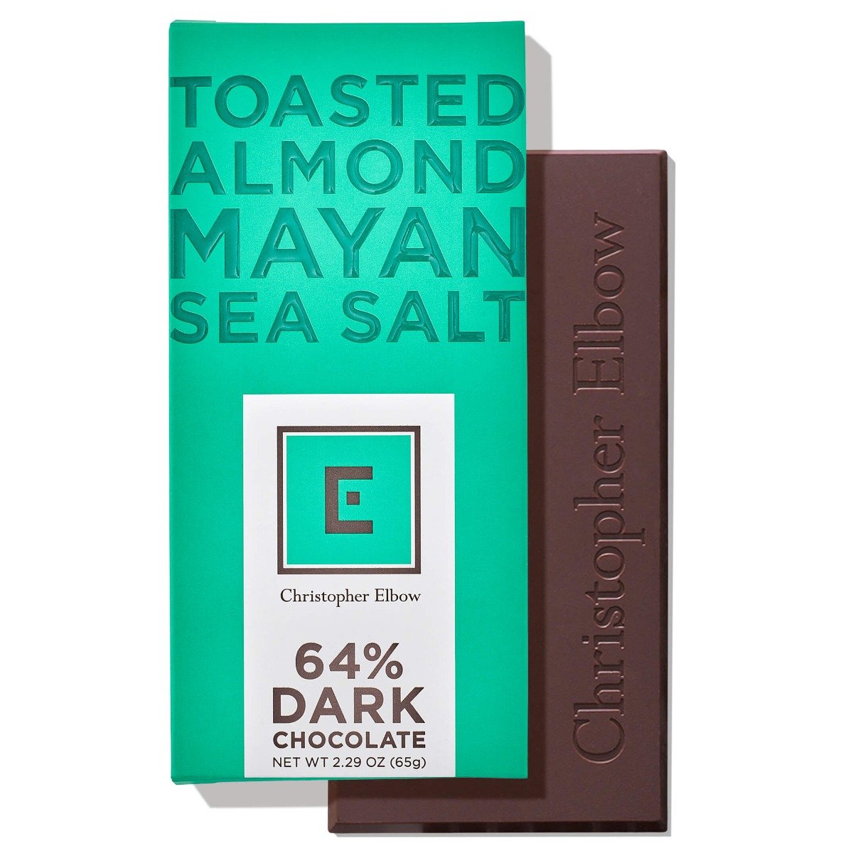 Christopher Elbow Almond Mayan Sea Salt Bar, 2.65 oz.