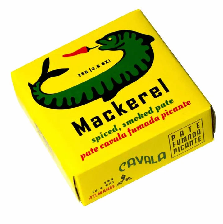 Ati Manel Spiced Smoked Mackerel Pate, 75g