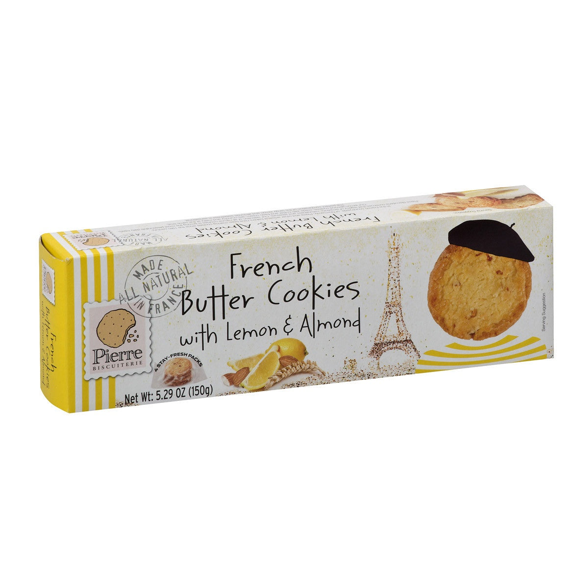 Pierre Biscuiterie Butter Cookies With Lemon & Almond