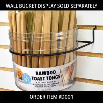 Bamboo Toast Tongs