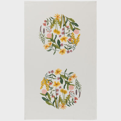 Bees & Blooms Terry Dishtowel