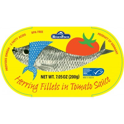 Retro Herring in Tomato Sauce