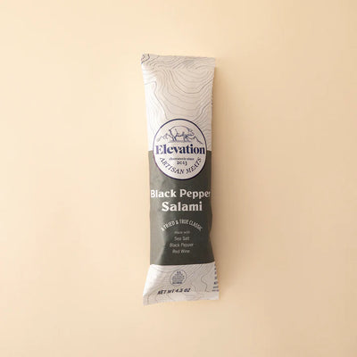 Elevation Black Pepper Salami, 4.5 oz.