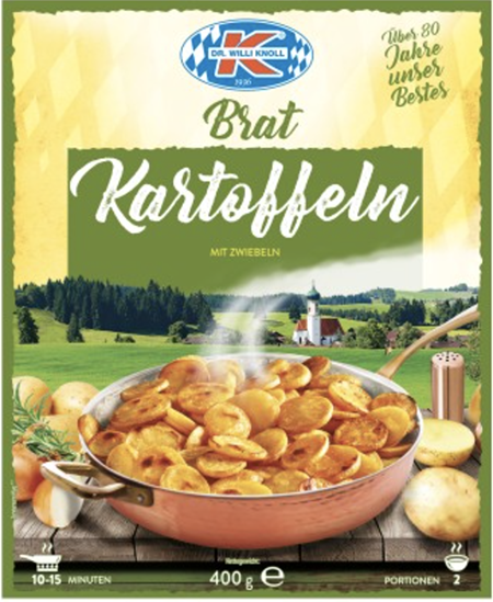 Dr. Knoll Brat-Kartoffeln Sliced Potatoes, 14.1 oz.