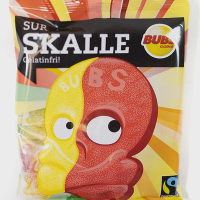 BUBS Sour Skulls, 90 gr