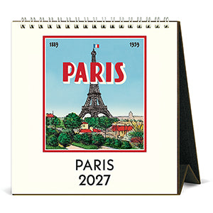 Paris Desk Calendar