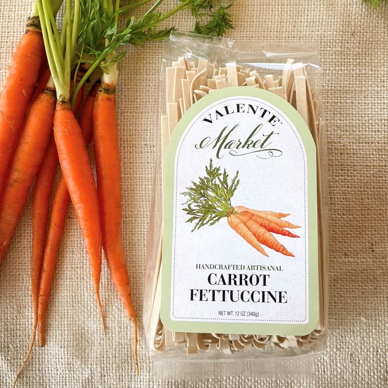 Valente Pasta Carrot Fettuccine, 12 oz.