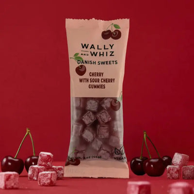 Wally & Whiz Cherry w/ Sour Cherry Gummis 56g