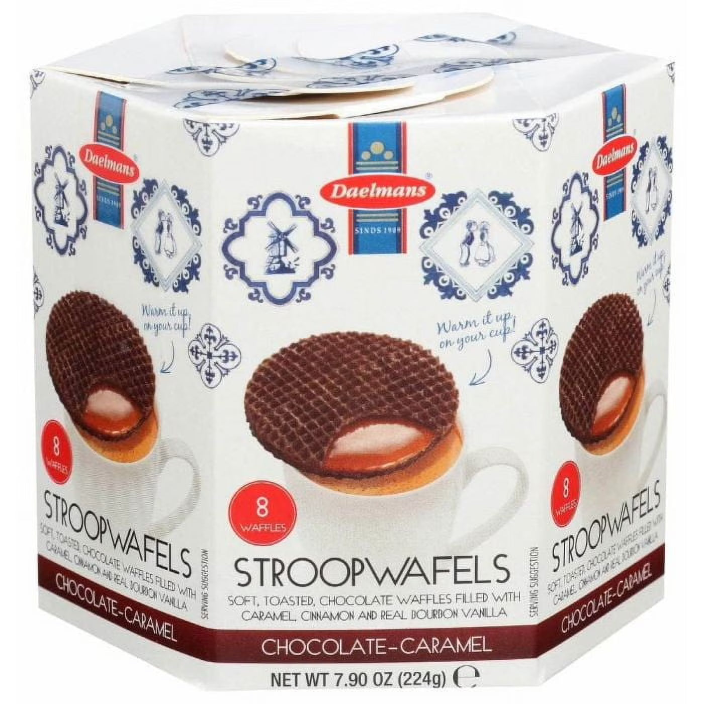 Daelmans Chocolate Caramel Stroopwafels, 7.90 oz.