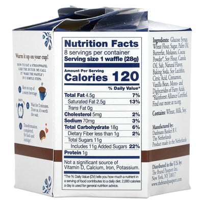 Daelmans Chocolate Caramel Stroopwafels, 7.90 oz.