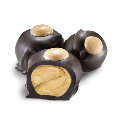 Albanese Dark Chocolate Peanut Butter Buckeyes, 6 pc bag