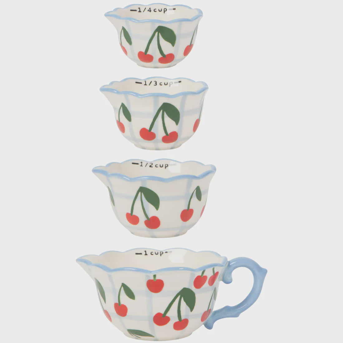 Very Cherry Measuring Cups, Set of 4