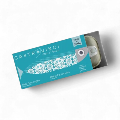 Castrovinci Anchovy Fillets in Olive Oil - 1.7oz
