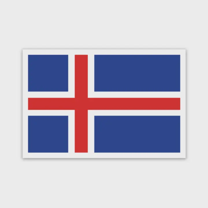 Icelandic Flag Sticker