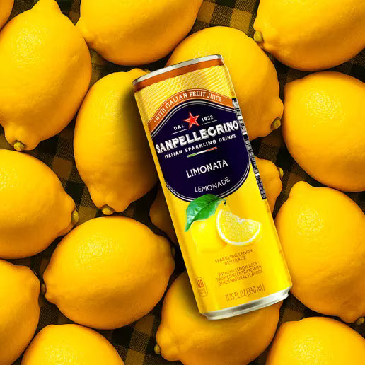 San Pellegrino Sparkling  Limonata (Lemon) Beverage