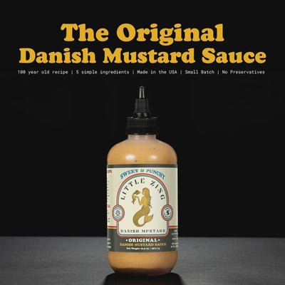Little Zing Original Danish Mustard Sauce,  10 oz.
