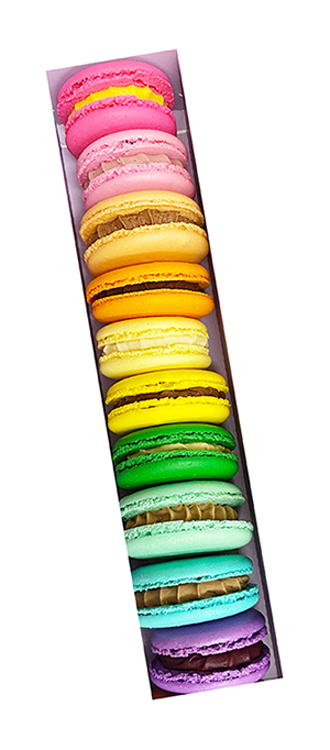 Paul's Better Bakery Macarons, Box of 10